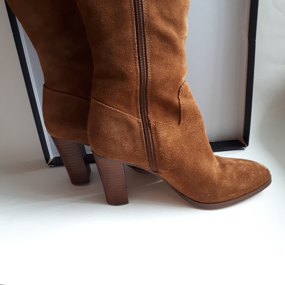 Lord & Taylor Mikayla Suede Boots - Picture 7 of 8